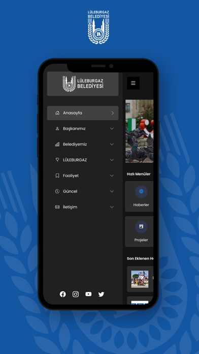 Lüleburgaz Belediyesi Screenshot