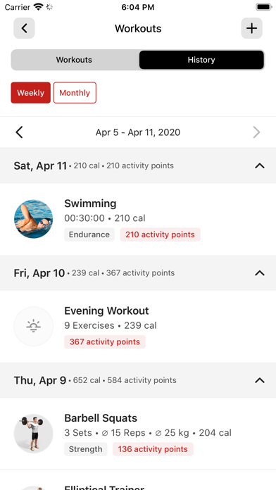 ThriveFitnessSD. Screenshot