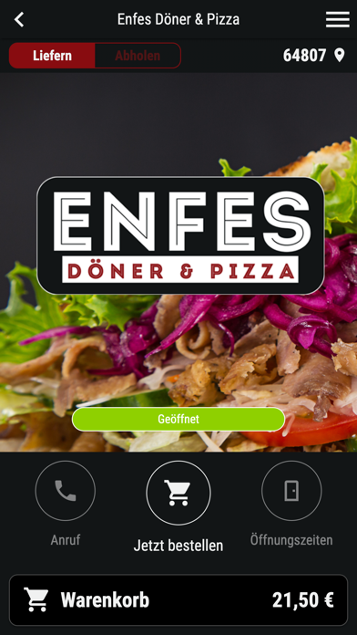 Enfes Döner & Pizza Screenshot