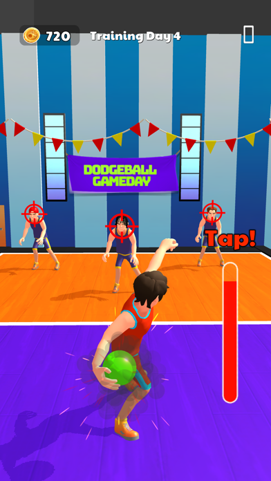 Dodge The Ball 3D screenshot 1