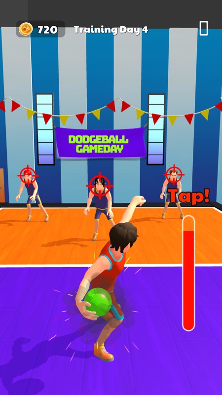 Dodge The Ball 3D screenshot 1