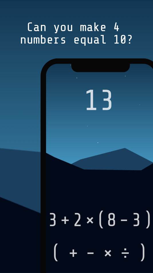 #5. 4=10 (iOS) 由: Sveinn Steinarsson