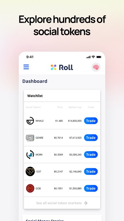 Roll - Social Tokens