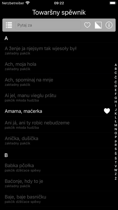 Screenshot #3 pour Towaršny spěwnik