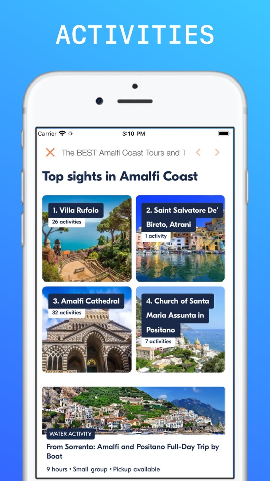 #6. Amalfi Coast Travel Guide (iOS) بواسطة: eTips LTD