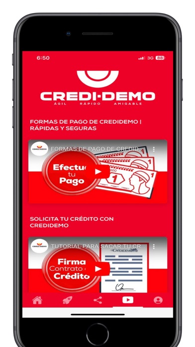 Credidemo Screenshot