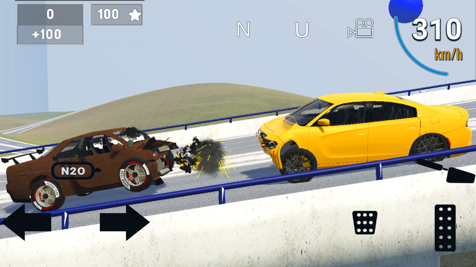 #5. Vehicle Crash Test Simulator (iOS) 由: Daniel Gazin