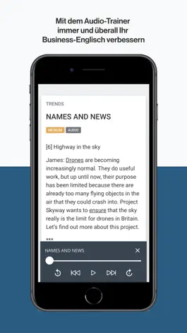 Game screenshot Business Spotlight - Englisch hack