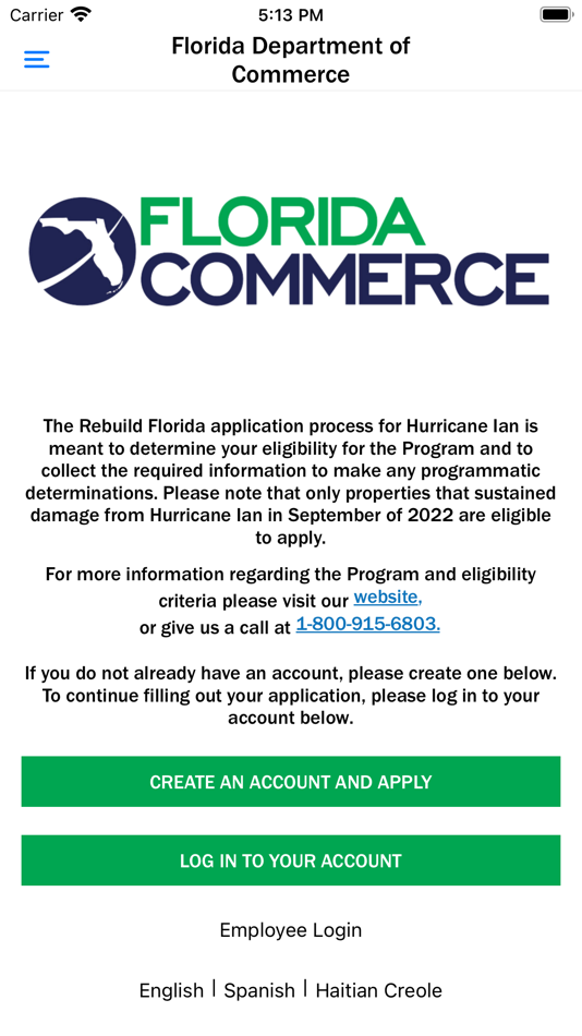 #1. Rebuild Florida (iOS) 由: HORNE LLP