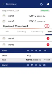 arcl - cricket scoring app iphone screenshot 4