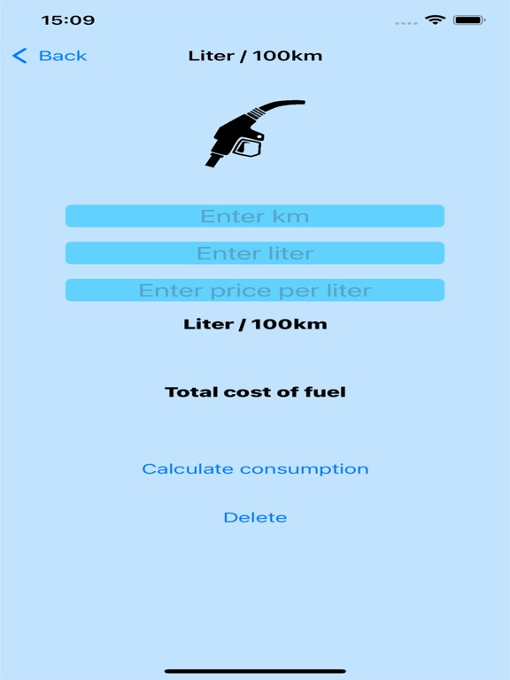 Screenshot #5 pour MyFuelCalc