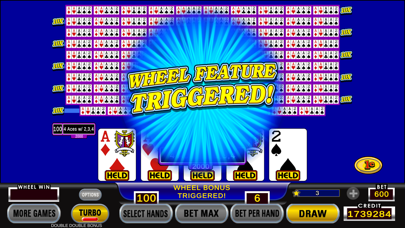 Hundred Play Draw Poker Screenshot