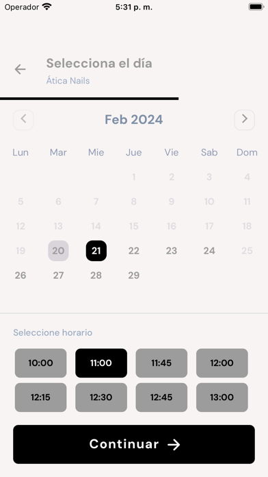 Atica Nails Screenshot