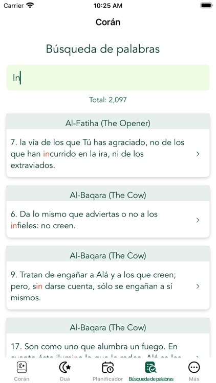 Spanish Quran Offline screenshot-5