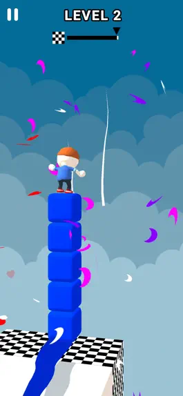 Game screenshot Surf Cube Stack apk