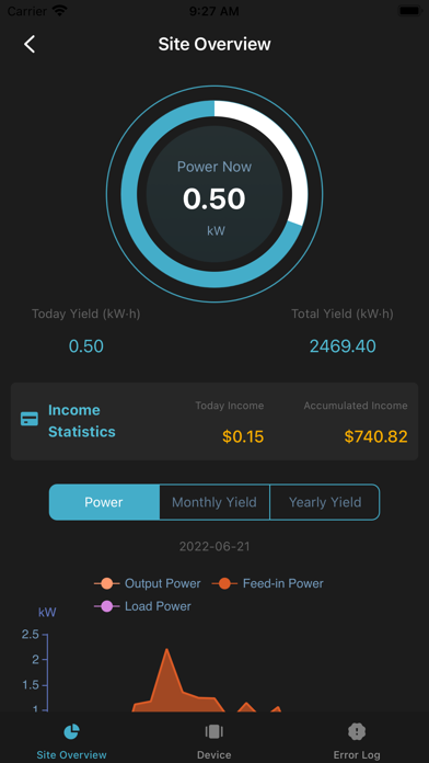 Energizer Solar Screenshot