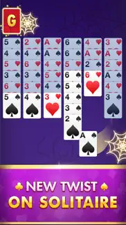 spider solitaire: win cash iphone screenshot 1