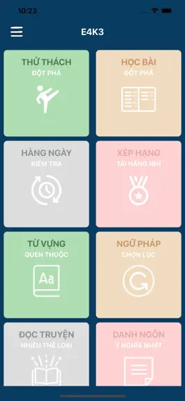 Game screenshot E4K3 Tiếng Anh Lớp 3 Cho 2023 mod apk