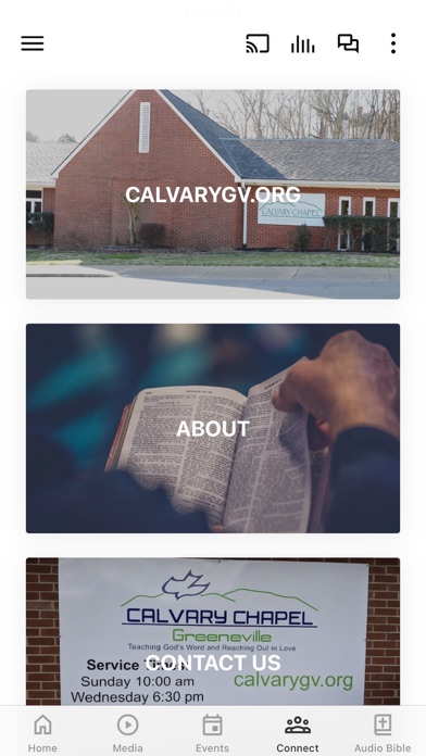 Calvary Chapel Greeneville Screenshot