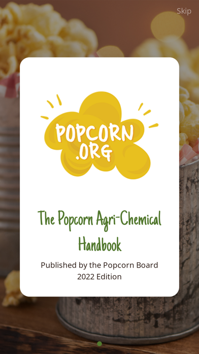 Popcorn Agri-Chemical Handbook Screenshot