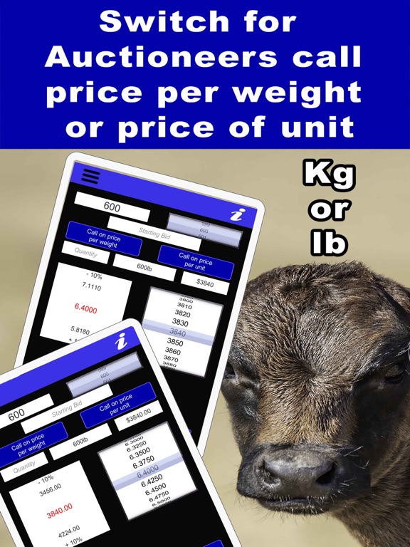 Livestock Auction Calculator screenshot 2