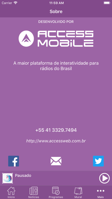 Salamanca FM 101.3 Screenshot