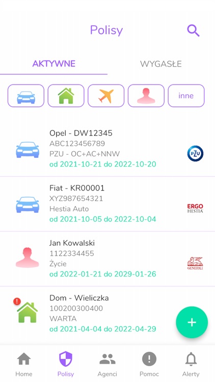 Inslet - portfel ubezpieczeń