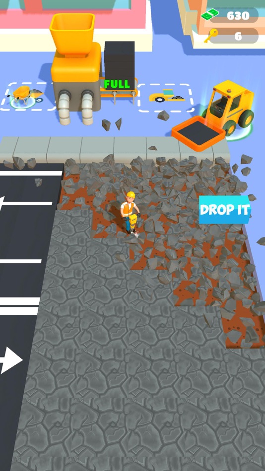 #6. Road Builder Idle (iOS) 来自: SEKGAMES Oyun Yazilim Teknoloji ve Pazarlama Anonim Sirketi