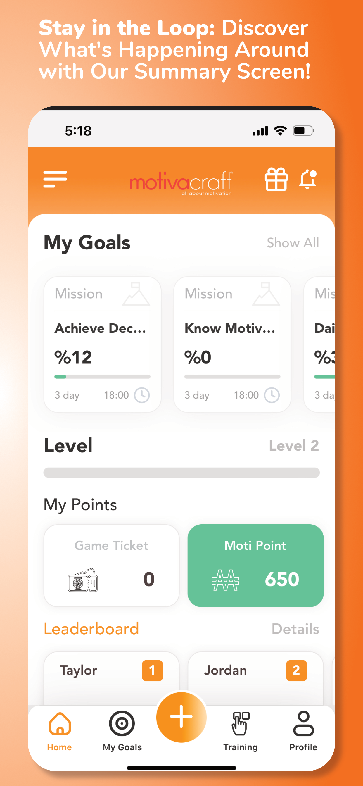 Motivacraft Mobile