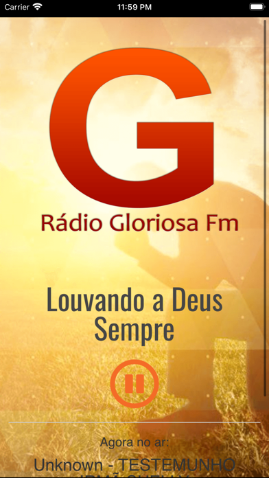 Rádio Gloriosa FM Screenshot