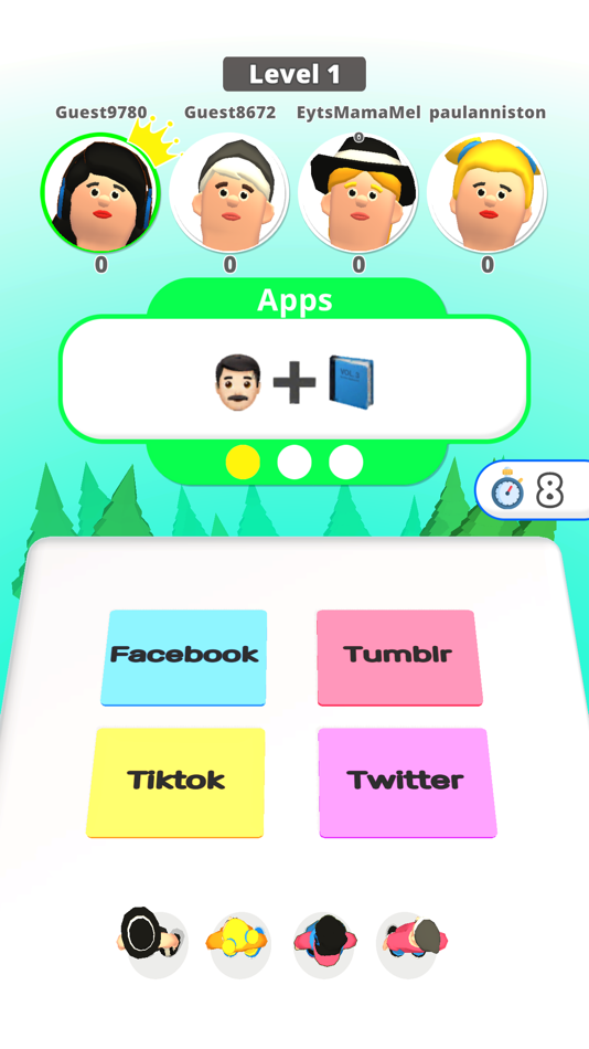 #4. Emoji Guess Puzzle (iOS) 由: Buket Zehir