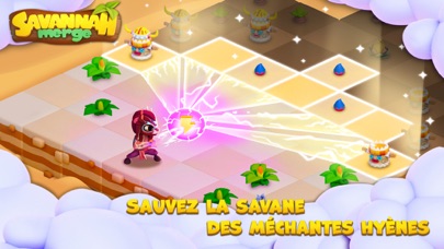 Screenshot #2 pour Savannah Merge: Garde animaux