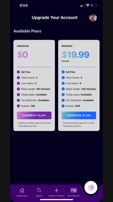 ShhParty App Screenshot