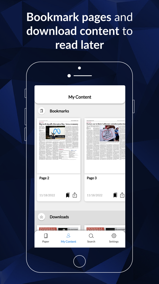 #3. Peninsula News e-Edition (iOS) By: MediaNews Group