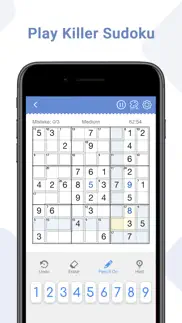 killer sudoku - brain games iphone screenshot 1