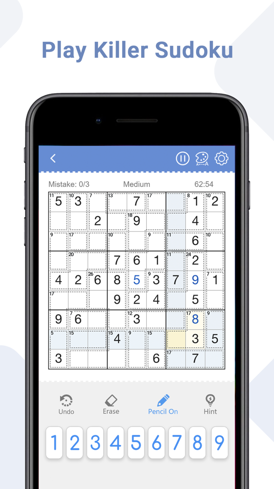 Killer Sudoku - Brain Games - 2.9.11 - (iOS)