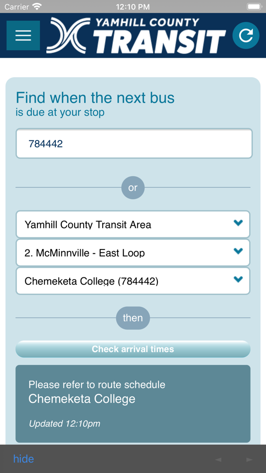 #3. Yamhill County Transit (iOS) 由: Connexionz Limited