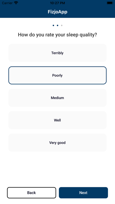 FizjoApp Screenshot