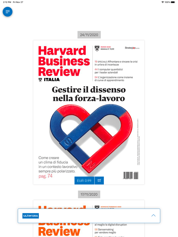 Screenshot #5 pour Harvard Business Review Italia