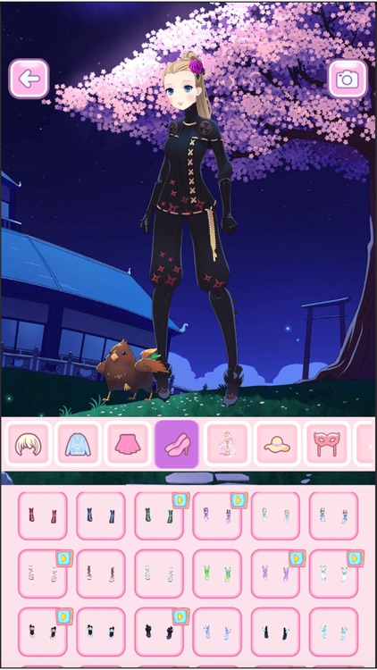 Anime Dress Up Games For Girls screenshot-4