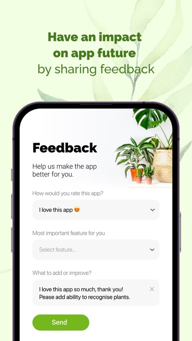 Lovely: app plant owners love Screenshot