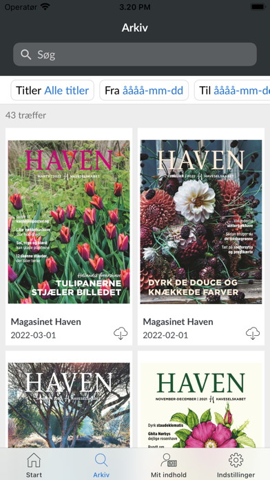 Læs HAVEN Screenshot
