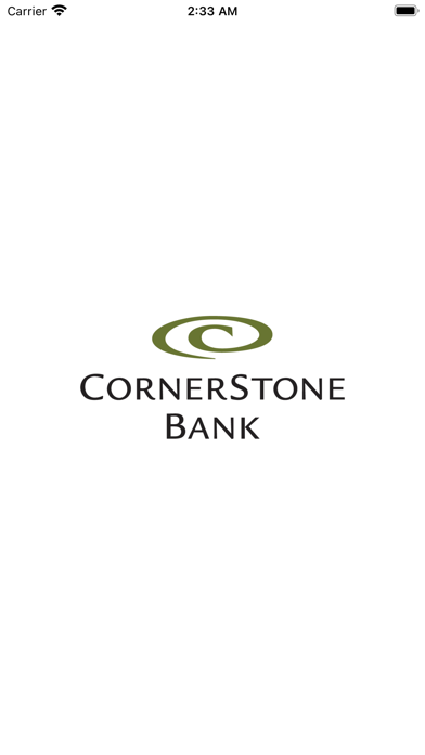 Cornerstone Bank Personal Screenshot
