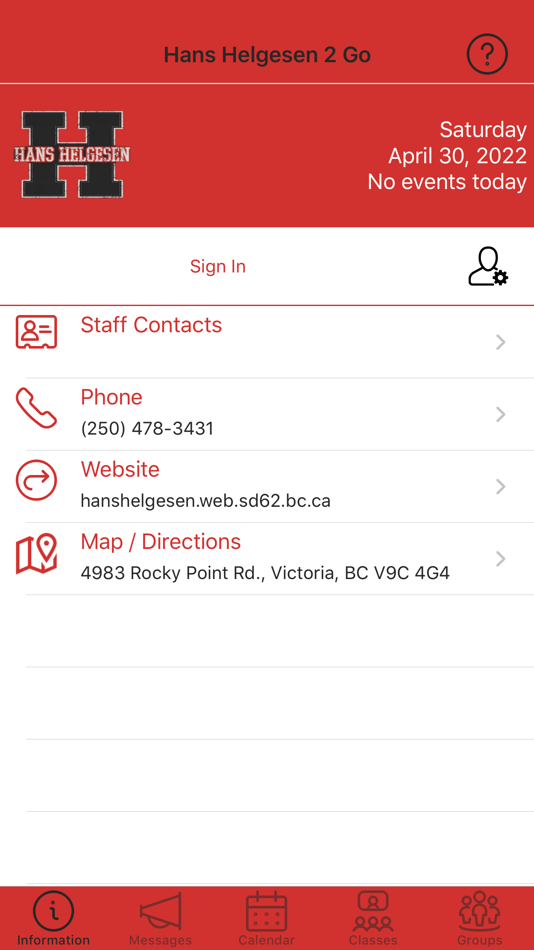 #1. Hans Helgesen 2 Go (iOS) 由: School District No 62 (Sooke)