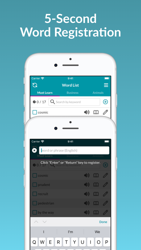 #3. Wordnotes - Boost Vocabulary (iOS) โดย: 株式会社アルトノーツ