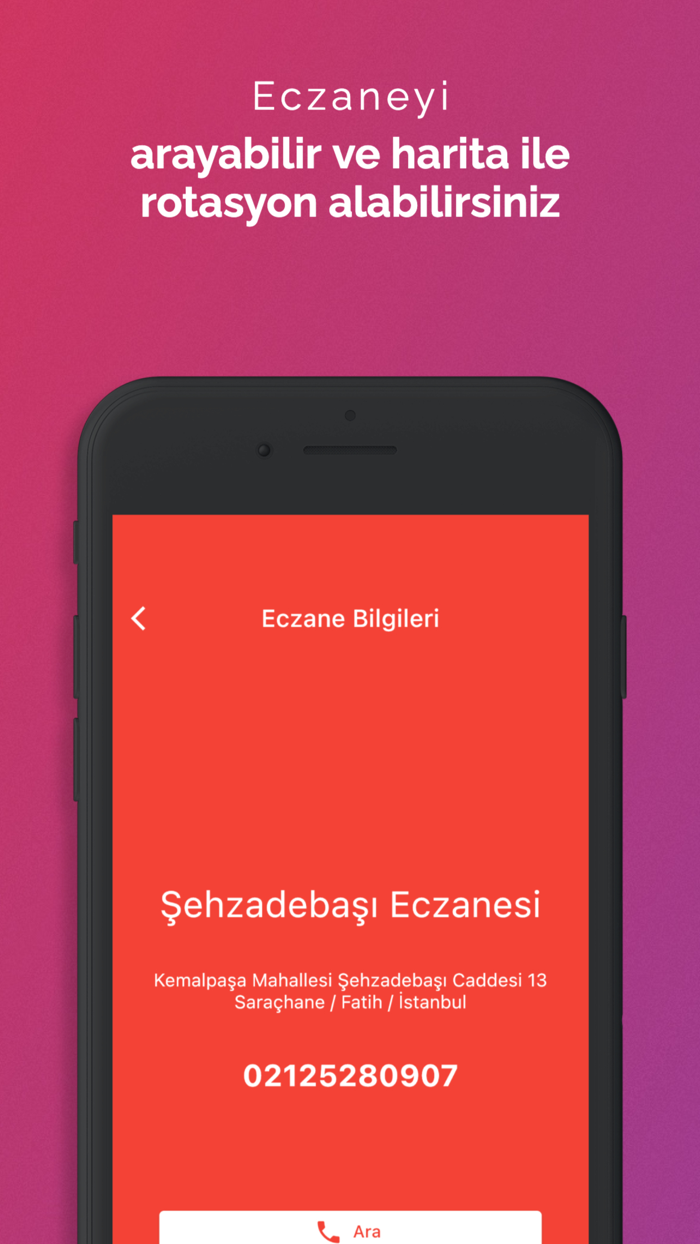 Nöbetçi Eczane - Tüm Türkiye