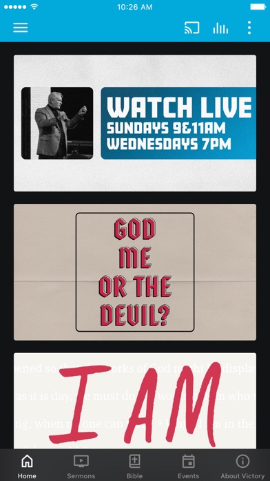 Victory Family Church App Screenshot