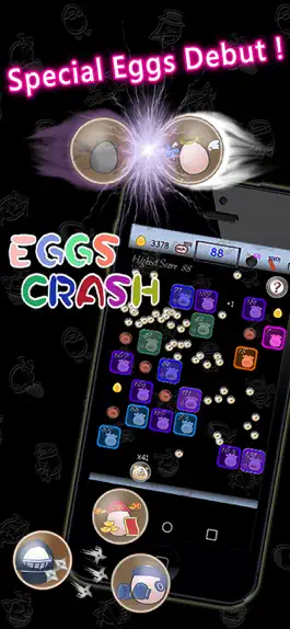 Game screenshot Eggs Crash 蛋蛋彈珠 hack