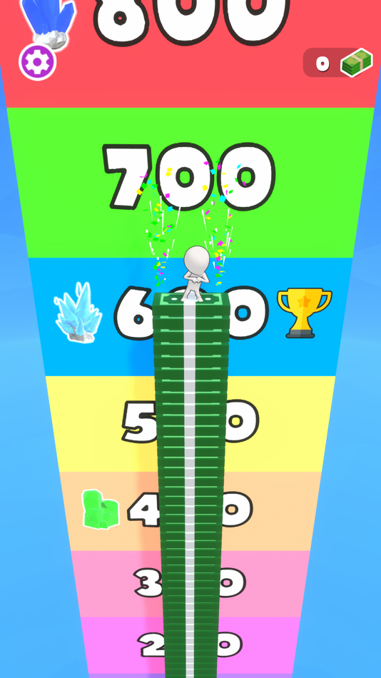 #9. Gem Miner Run (iOS) By: Ahmet Ikbal Adlig