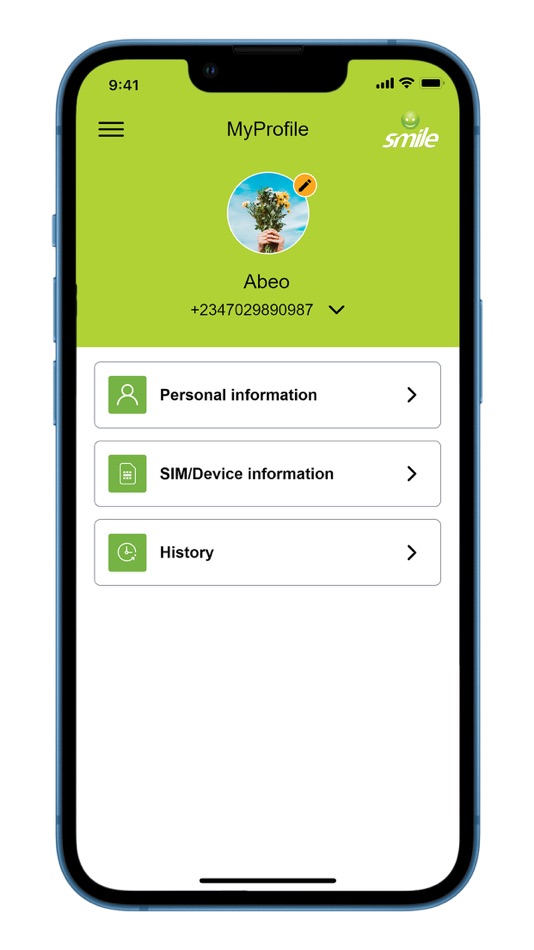 #6. Smile Voice and SelfCare (iOS) 由: Smile Telecom Holdings Ltd